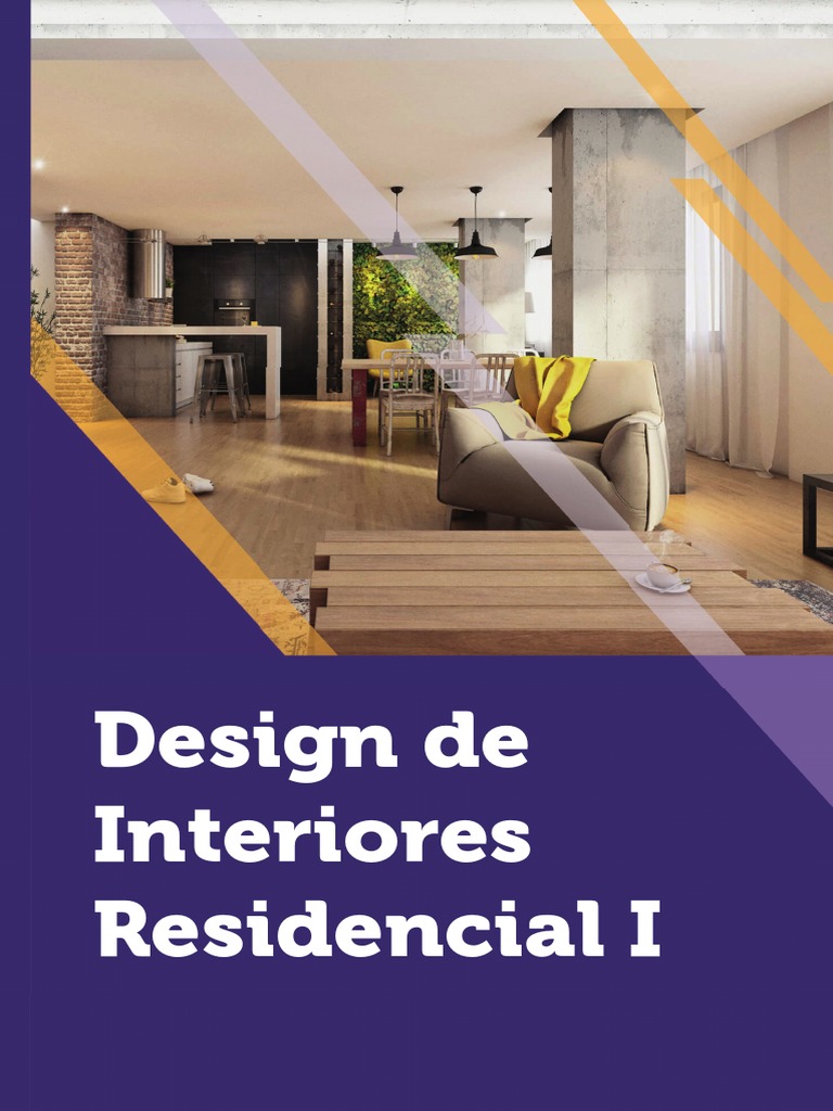Design de Interiores Residencial I PDF | PDF | Esboço | Humano