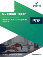 NET-Paper-1 Questions-24 June 2019 Second Shift