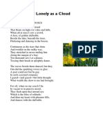 Dafffodils Poem