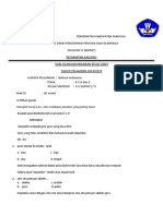 Soal Ukk Bahsa Indonesia Kelas IV Semester Dua