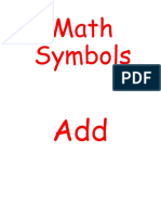 Math Symbols Gain