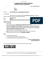 Print Your Call Letter PDF