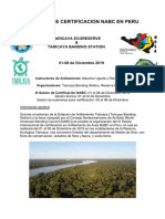Iii Sesión de Certificacion Nabc en Peru PDF