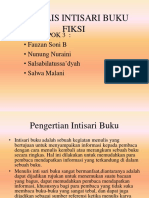 Menulis Intisari Buku Fiksi