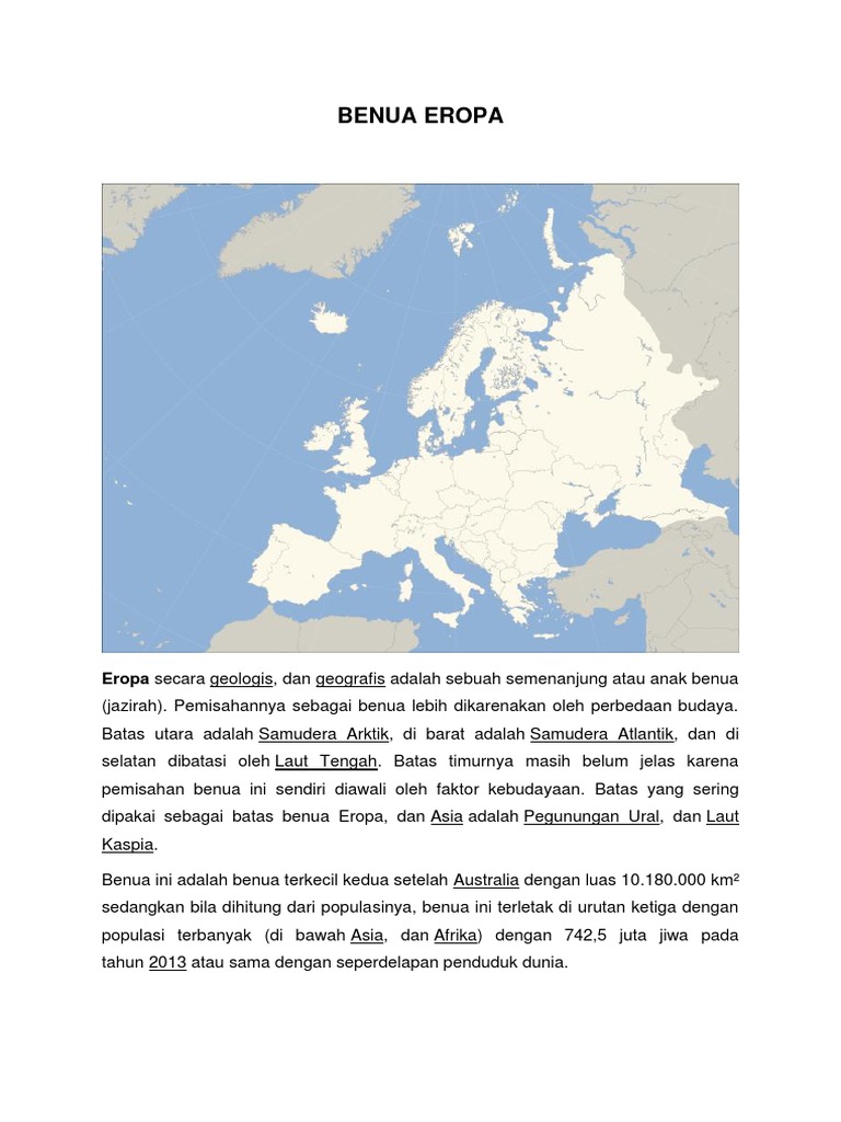 Benua Eropa Singkat Pdf