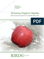 Growing Organic Apples