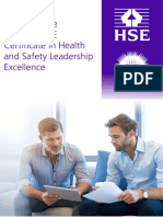 1guide To Hse Certificate in Health and Safety Leadership Excellence