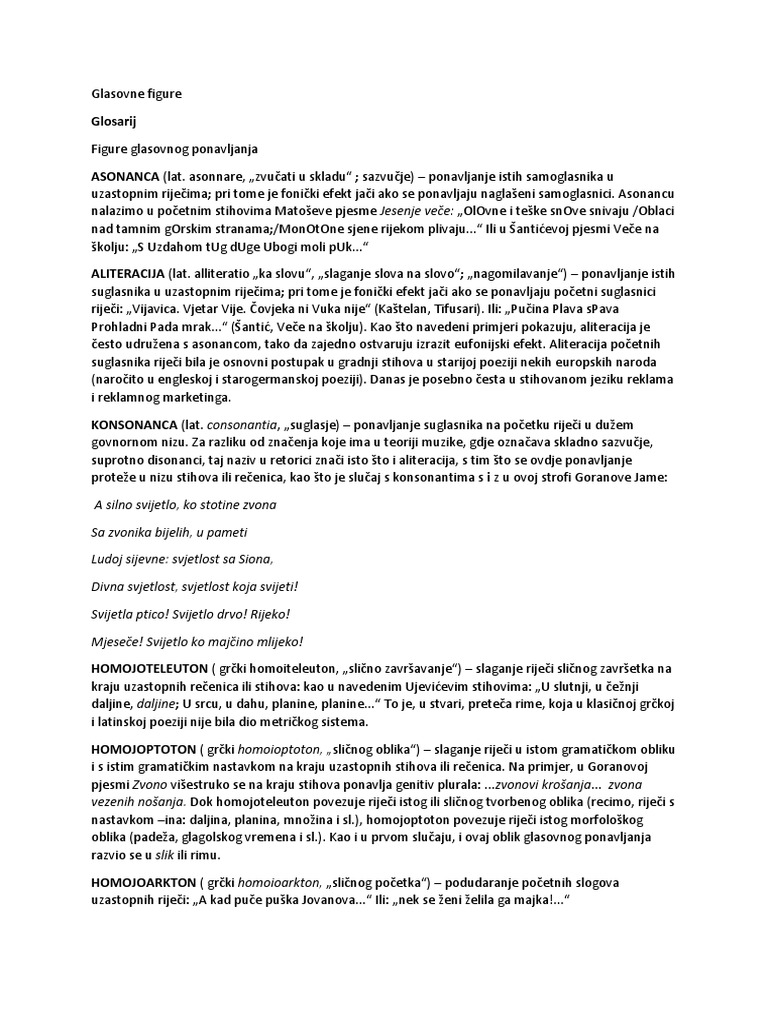 Glasovne Figure | PDF