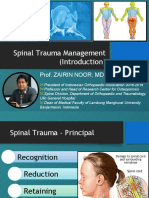 Prof. Zairin - Spinal Trauma Management (Introduction)