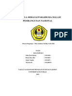 Pancasila Sebagai Paradigma Dalam Pembangunan Nasional