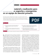 Mdotacion Mat. y Medicac. Urgencias Ap
