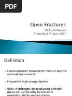 Open Fractures