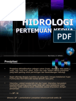 Bahan Ajar Hidrologi SP Pertemuan Ke-2 Presipitasi 