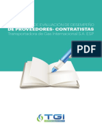 Anexo 14 Instructivo de Evaluación de Desempeño de Proveedores y Contratistas