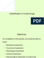 Classification of Crude Drugs-1