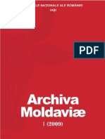 Archiva Moldaviae I 2009