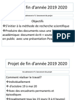 Presentation Et Travail A Faire PFA 2020