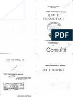 O Que É Filosofia Ortega y Gasset PDF
