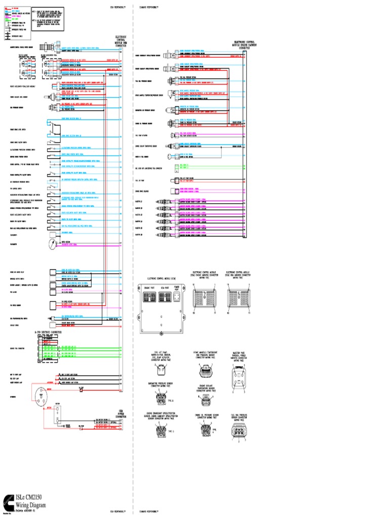 Cummins ISLe CM2150 Wiring Diagram PDF PDF