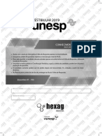 Simulado UNESP1Fase-HexagMEDICINA Maio MD