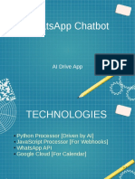 Presentation For A WhatsApp Bot