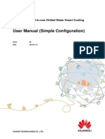 NetCol5000-C030 In-Row Chilled Water Smart Cooling Product User Manual (Simple Configuration) PDF