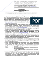 Pengumuman Seleksi Administrasi CPNS 2019 16-12-2019 PDF