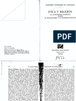 González de Cardedal - "La Actitud Religiosa", En: Ética y Religión