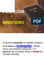 Vocación y Ministerio 2020