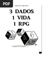 3 Dados 1 Vida 1 RPG - Módulo Básico