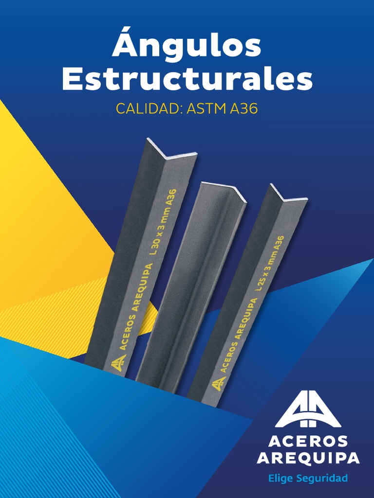 Aceros Arequipa: Ángulos Estructurales | PDF | Negocios | Tecnología