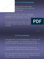 LP Goal Programming (Linear Programming)  .ppt