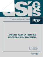 Apuntes para La Historia Del Trabajo en Guatemala