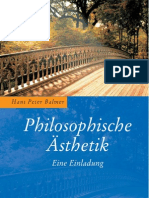 H.P. Balmer, Philosophische Ästhetik - Leseprobe -