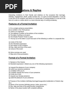AWS Formal Invitations