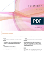1.x FaceStation UG V1.31 EN PDF