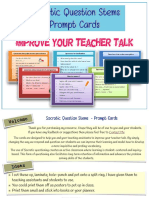 Demo Preview Socratic Question Cards PDF
