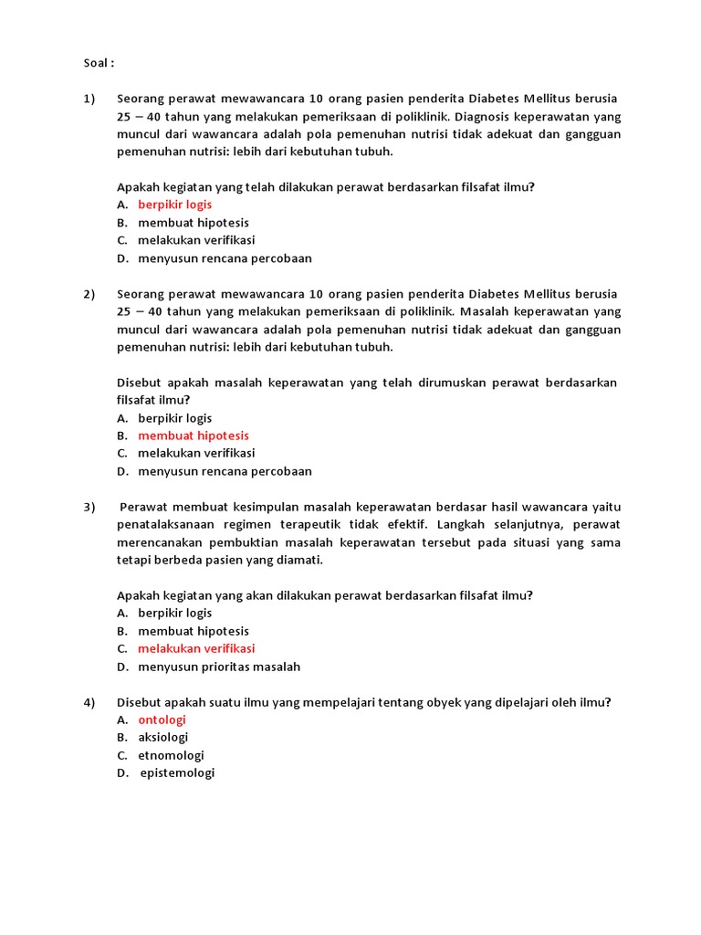 Soal Riset | PDF