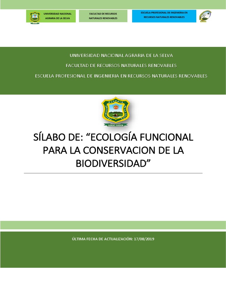 Ecologia Funcional | PDF | Biodiversidad | Ecología