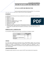 Caso de Evaluación de Proyectos