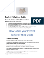 Perfect Fit Pattern Kit USER GUIDE PDF