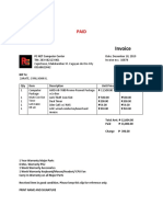 Sales Invoice