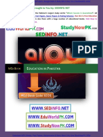 AIOU MEd Book Code 6506 Education in Pakistan Part 2