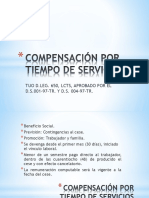 Compensacion Por Tiempo de Servicios