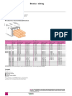 ACB Busbar Sizing