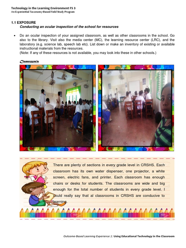 FS3 Principles in Teaching P.1 | PDF | Educational Technology | Classroom