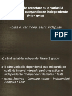 Cauzalitate o Variabila Independenta PDF