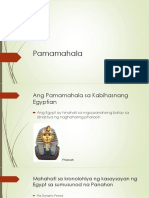 Pamamahala Sa Egypt (Incomplete)