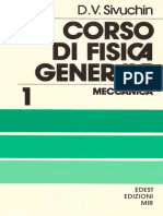 (Corso Di Fisica Generale I) Dmitrij v. Sivuchin-Meccanica-Edizioni Estere - Edizioni MIR (1985)