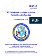 ADRP 3-0 (16 May 2012) El Ejercito en Las Operaciones Terrestres Unificadas PDF